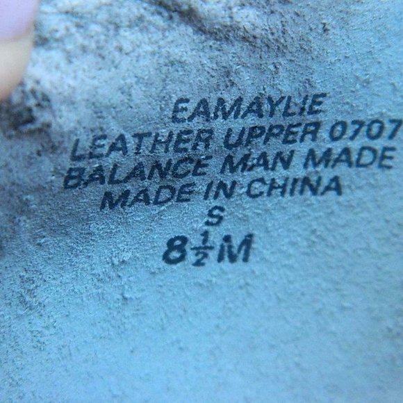 Enzo Angiolini Eamaylie Model Black Leather Peep Toe Classic Pump Shoes US 8.5 - Picture 10 of 11